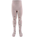 Name It Tights - Jacquard - Wool/Cotton - NmfWak - Shadow