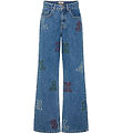 Jeans Kids Only - Large - KogJuicy - Medium+ Blue Denim/Lettres