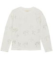 Creamie Blouse - Cloud w. Print
