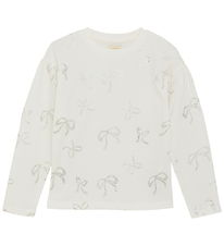 Creamie Blouse - Cloud w. Print