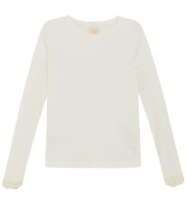 Creamie Blouse - Rib - Modal/Cotton - Cloud