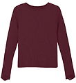 Creamie Blouse - Rib - Modal/Cotton - Vineyard Wine