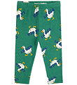 Bobo Choses Leggings - La Oca All Over - Grænt