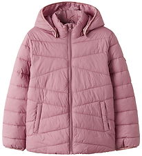 Name It Puffer Jacket - NkfMarble - Lilac