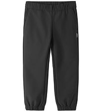 Reima Soft shell trousers w. Fleece - Helppo - Black