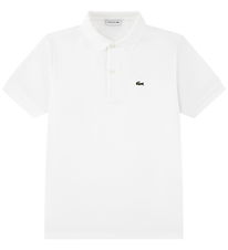 Lacoste Polo - Piqué - Weiß