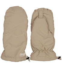 Voksi Pram Gloves - Dark Sand/Light Grey
