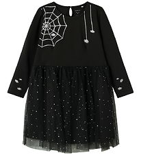 Name It Dress - NmfOlone - Black w. Glitter
