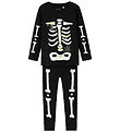 Name It Schlafanzug - 2-teilig - Glow - NmnOwen - Schwarz/Limona