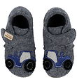 Living Kitzbühel Slippers - Wool - Tractor - Grey