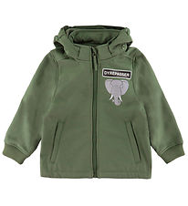 DYR-Cph Softshell Jacket - Wildlife - Soft Khaki Zookeeper/Eleph