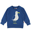 DYR-Cph Sweatshirt - Dierlijke Blaas - Ocean Blue Maag