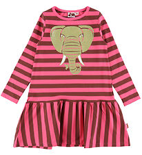 DYR-Cph Dress - Dyrzanzi - Dk Brick/Spicy Pink Elephant
