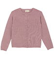 Creamie Cardigan - Viscose/Nylon - Pointelle - Woodrose