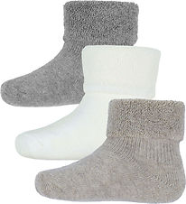 MP Strumpor - Frotté - 3-pack - Ljusbrunmelerad