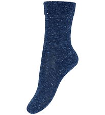 MP Strumpor - Meili - Dark Denim Melerad