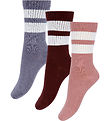 MP Socks - Rib - 3-Pack - Anchor - Wine Ed