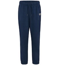 Hummel Fleece pants - HmlJr - Dress Blues