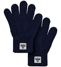 Hummel Gloves - 2-Pack - Knitted - HmlJr - Dress Blues