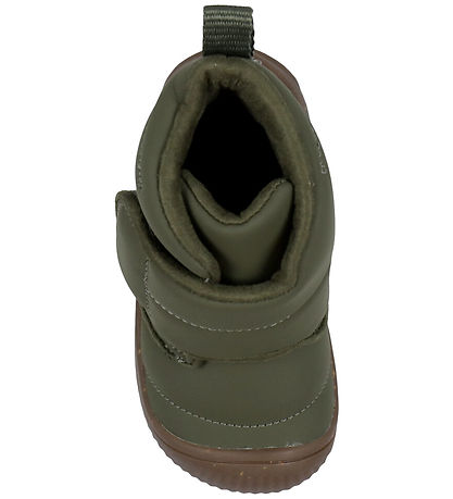 Woden Snowboots - Theo - Dark Olive