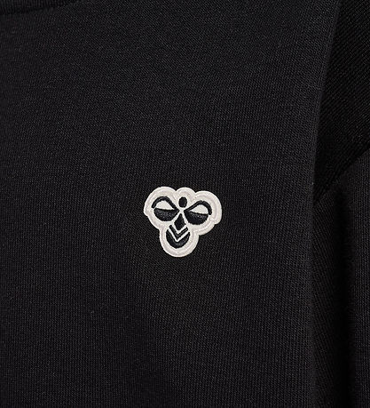 Hummel Hoodie - HmlJR - Black w. Logo