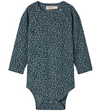 MarMar Bodysuit l/s - Dusty Green Leo