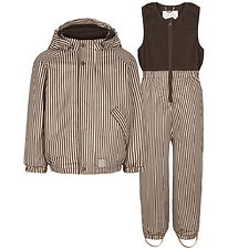 MarMar Rainwear M Fleece - PU - OBO - Brown Stripe