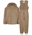 MarMar Rainwear w. Fleece - PU - OBO - Sepia Brown