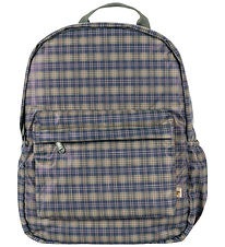 Konges Sløjd Backpack - PU - Rainy - Midi - Laurel Blue Check