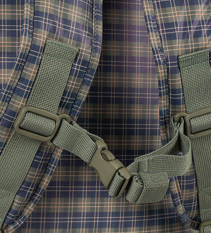 Konges Sløjd Backpack - PU - Rainy - Midi - Laurel Blue Check