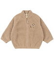 Konges Sløjd Fleece Jacket - Jazz Teddy - Oxford Tan
