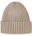 Name It Beanie - Rib - Knitted - NkmMab - Pure Cashmere