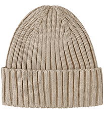 Name It Beanie - Rib - Knitted - NkmMab - Pure Cashmere