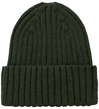 Name It Beanie - Rib - Knitted - NkmMab - Deep Depths