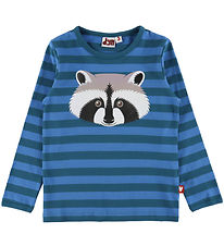 DYR-Cph Blouse - Animal Roar - Slate/Warm Blue Raccoon
