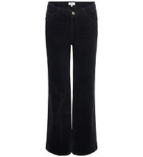 Kids Only Corduroy Trousers - KogElla - Black