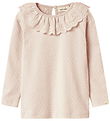 Lil' Atelier Tröja - Slim - NmfKira - Silver Peony