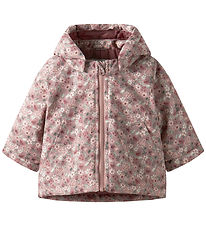 Name Winter Coat - NbfMaxi - Woodrose/Flower