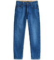 Tommy Hilfiger Gallabuxur - Nútímalegt Straight - Dark Blue