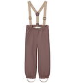 Mini A Ture Skihosen m. Träger - MatWilas - Pfefferkorn Plum
