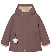 Mini A Ture Winter Coat - MatWally Fleece - Peppercorn Plum