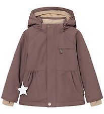 Mini A Ture Winter Coat - MatBriddine Fleece - Peppercorn Plum
