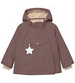 Mini A Ture Talvitakki - MatWang Fleece - Pippuri Plum
