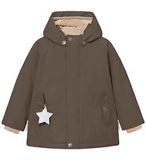 Mini A Ture Winter Coat - MatWally Fleece - Tarmac Green