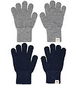 MP Gloves - Wool - Comfy - 2-Pack - Mix Light Grey Melange/Peaco
