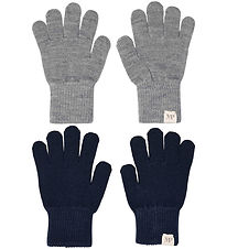 MP Handschoenen - Wol - Comfortabel - 2-pack - Mix Lichtgrijs Ge