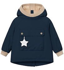 Mini A Ture Winter Coat - MatBaby Wen Fleece Anorak - Outer Spac