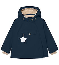 Mini A Ture Winter Coat - MatWang Fleece - Outer Space