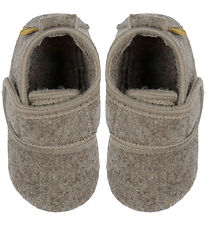 Mikk-Line Slippers - Prewalker Wool - Melange Denver