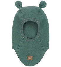 Mikk-Line Balaclava - Wool - Single Layer - Conditioner Green w.